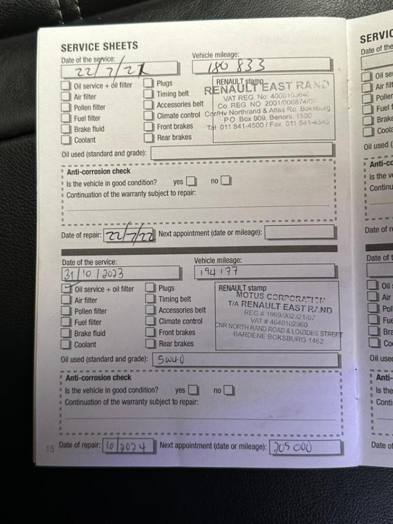 2012 Renault 2.5 Dynamique